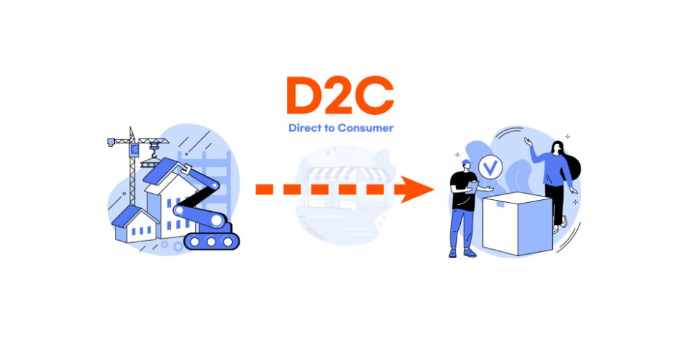mô hình d2c dùng trong lĩnh vực bán lẻ