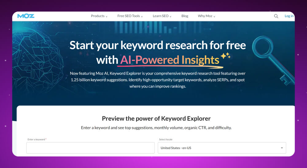 Moz Keyword Explorer Moz Keyword Explorer