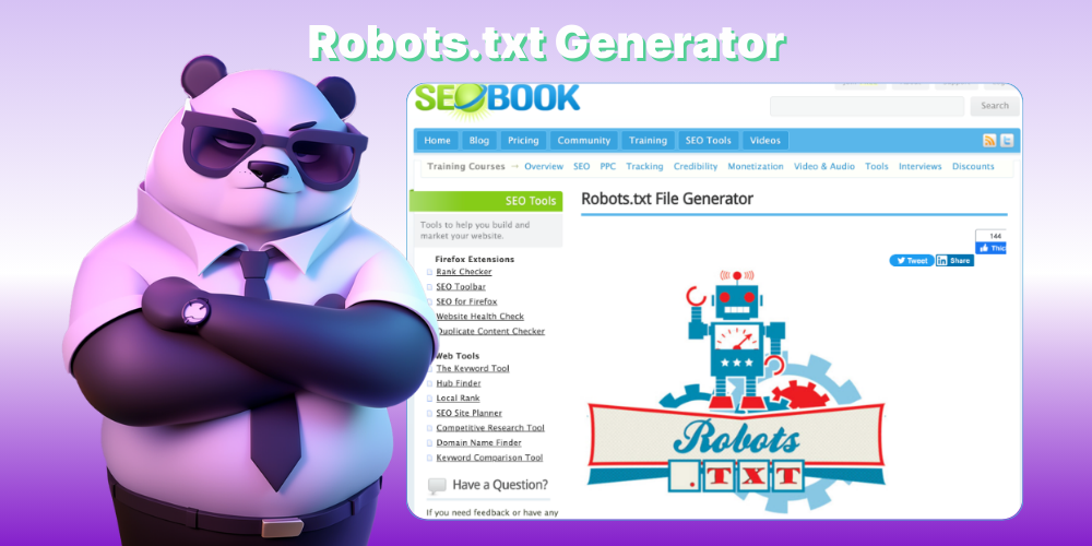 phần mềm seo chuyên nghiệp robottxt generator
