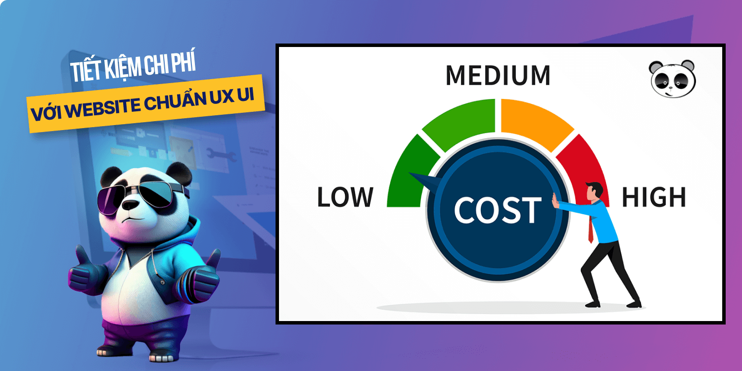 Tiết kiệm chi phí với website UX UI