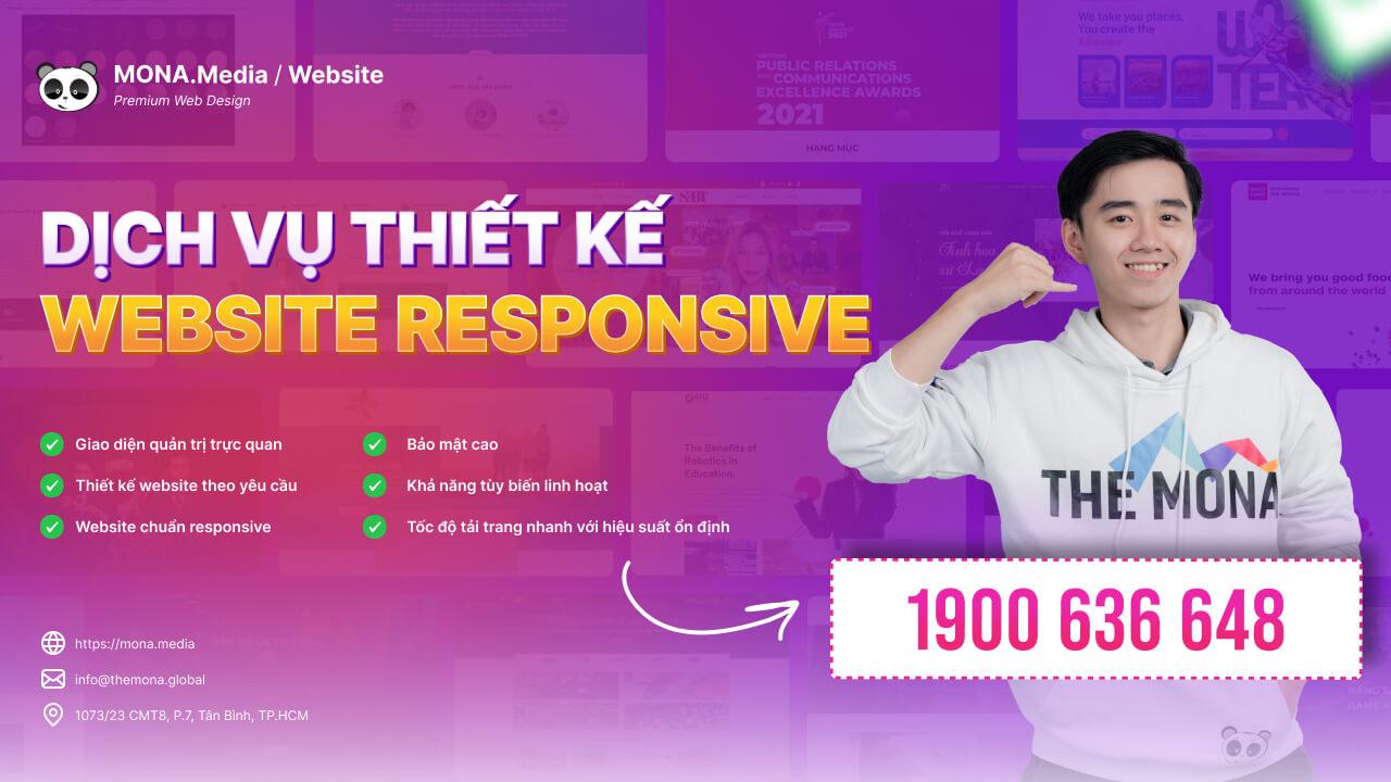 dịch vụ thiết kế web Responsive