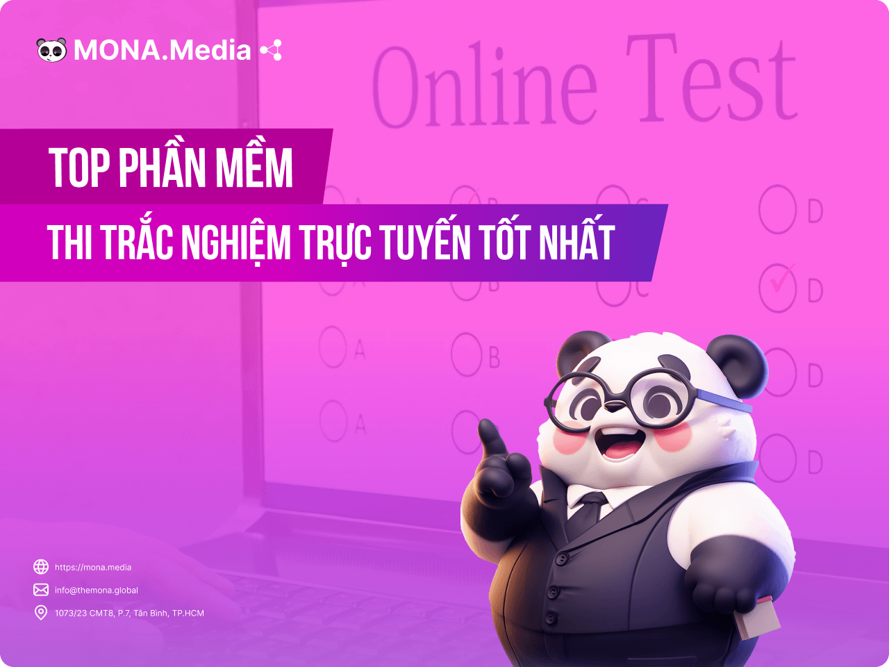 Top phần mềm thi trắc nghiệm trực tuyến tốt nhất