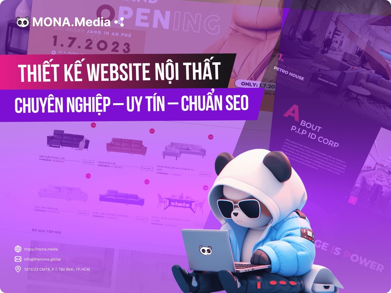 Thiết Kế Website Nội Thất Chuyên Nghiệp, Cao Cấp - Chuẩn SEO