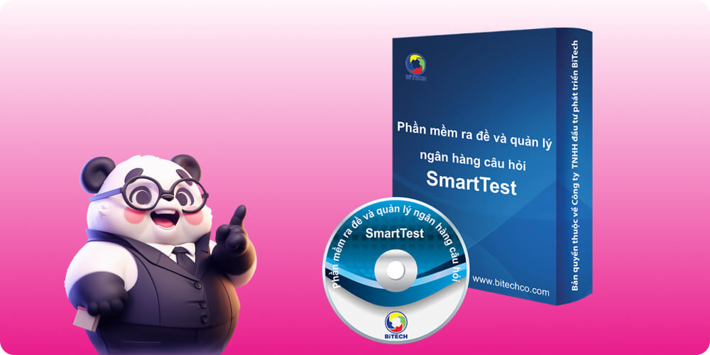 Phần mềm xáo đề trắc nghiệm Smart Test