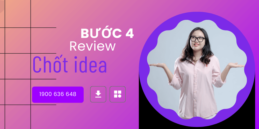 bước 4 chốt idea