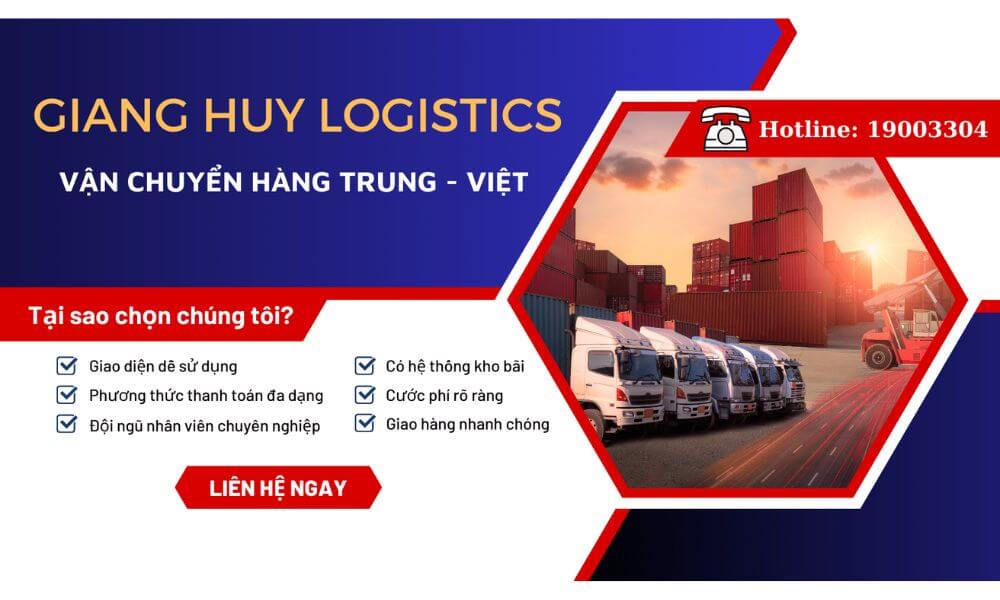 Công ty nhập hàng Trung Quốc uy tín - Giang Huy 