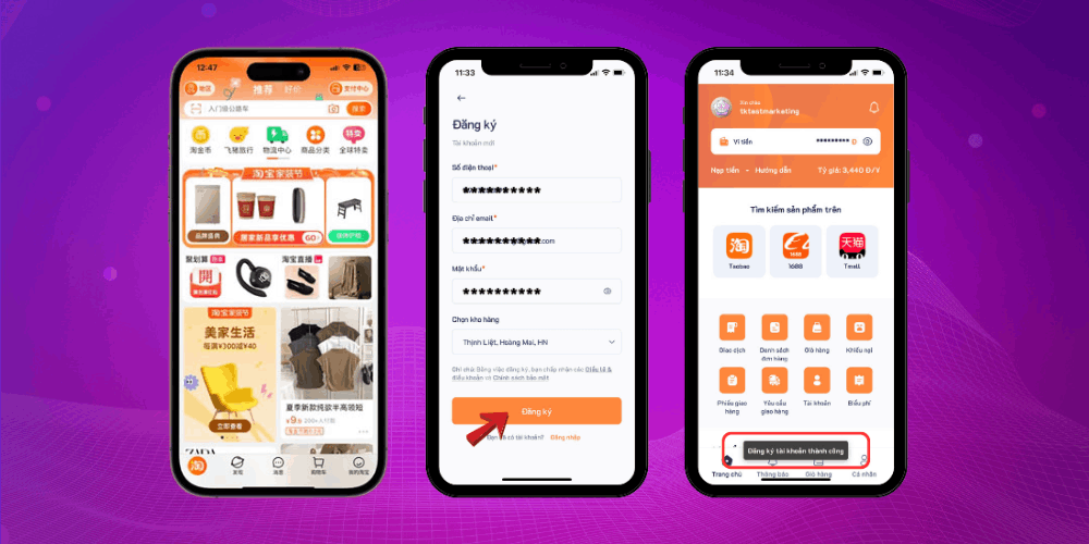 Taobao là một trong các app mua hàng Trung Quốc uy tín hàng đầu