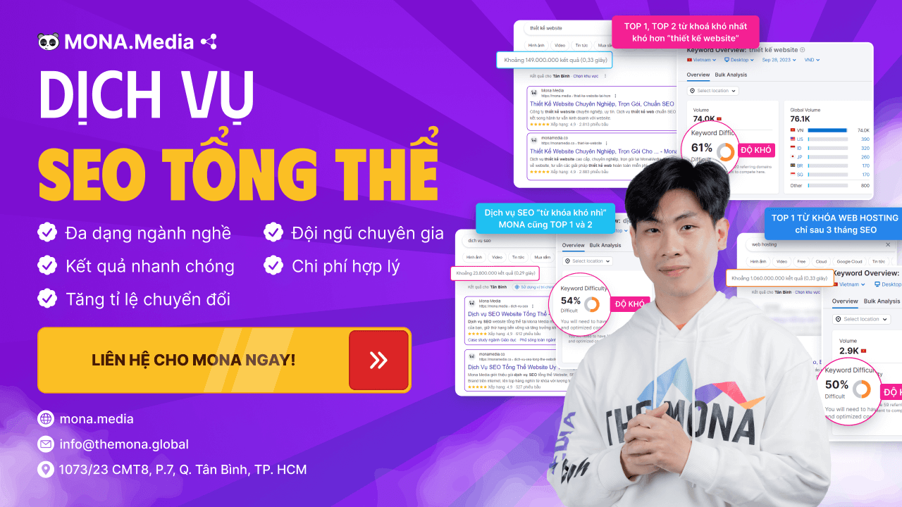 Dịch vụ SEO tổng thể