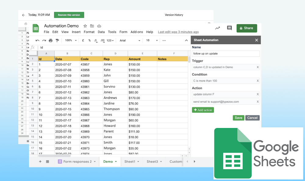 Google Sheet là sản phẩm trong bộ Google Workspace