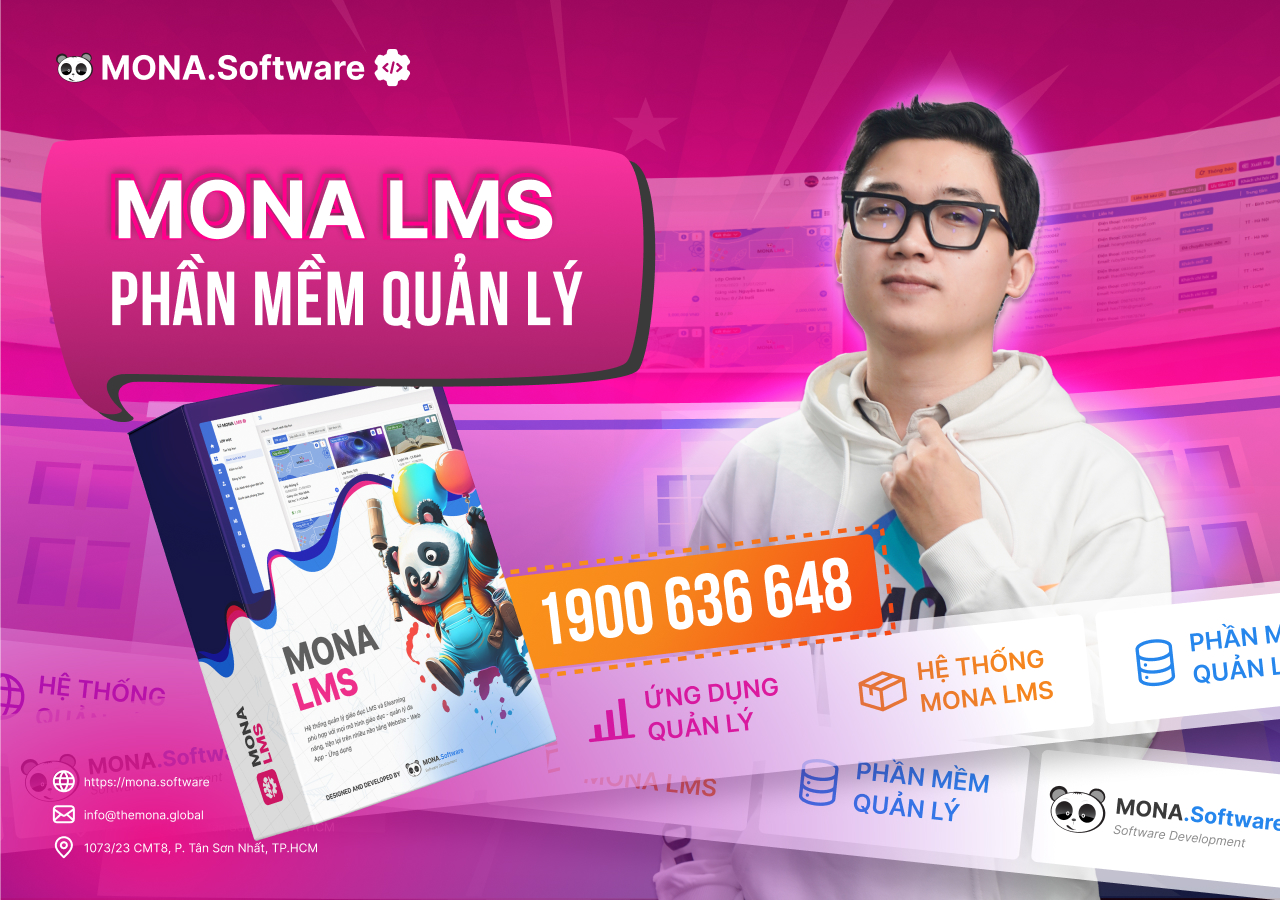 Phần mềm quản lý MONA LMS