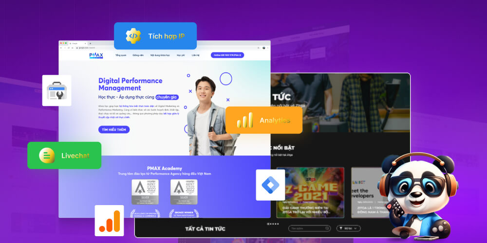 Quản lý doanh nghiệp trực tuyến dễ dàng, nhanh chóng thông qua website