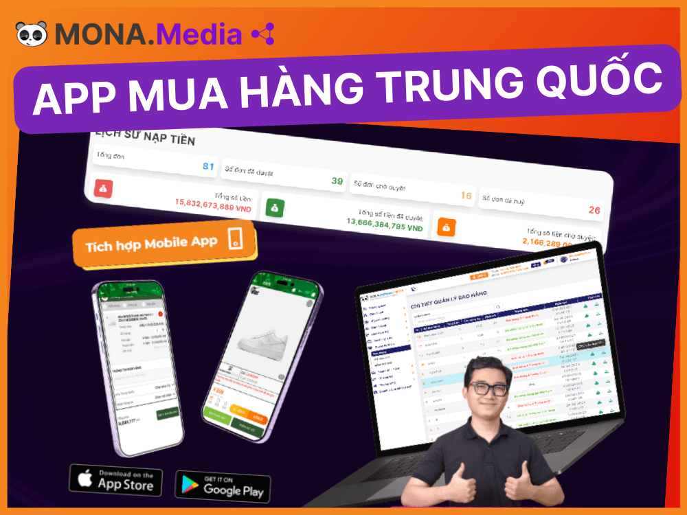 App mua hàng Trung Quốc về Việt Nam tốt nhất hiện nay