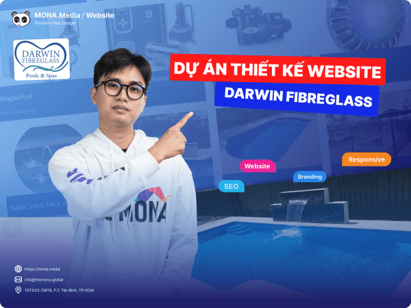 DARWIN FIBREGLASS POOLS AND SPAS – Dự Án Giới Thiệu Công Ty