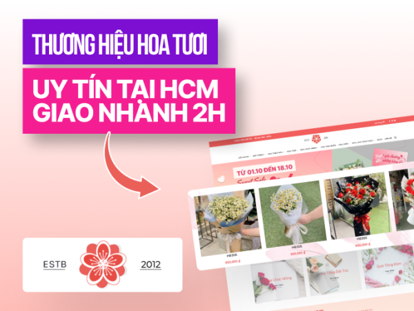 Hoa Của Tui – Đơn vị cung cấp dịch vụ giao hoa được yêu thích hàng đầu