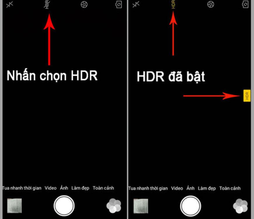 Bật tính năng HDR trên Android