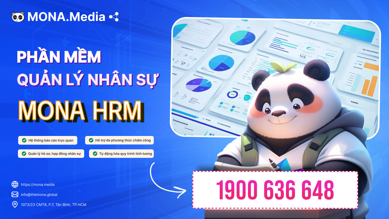 Phần mềm quản lý nhân sự MONA HRM