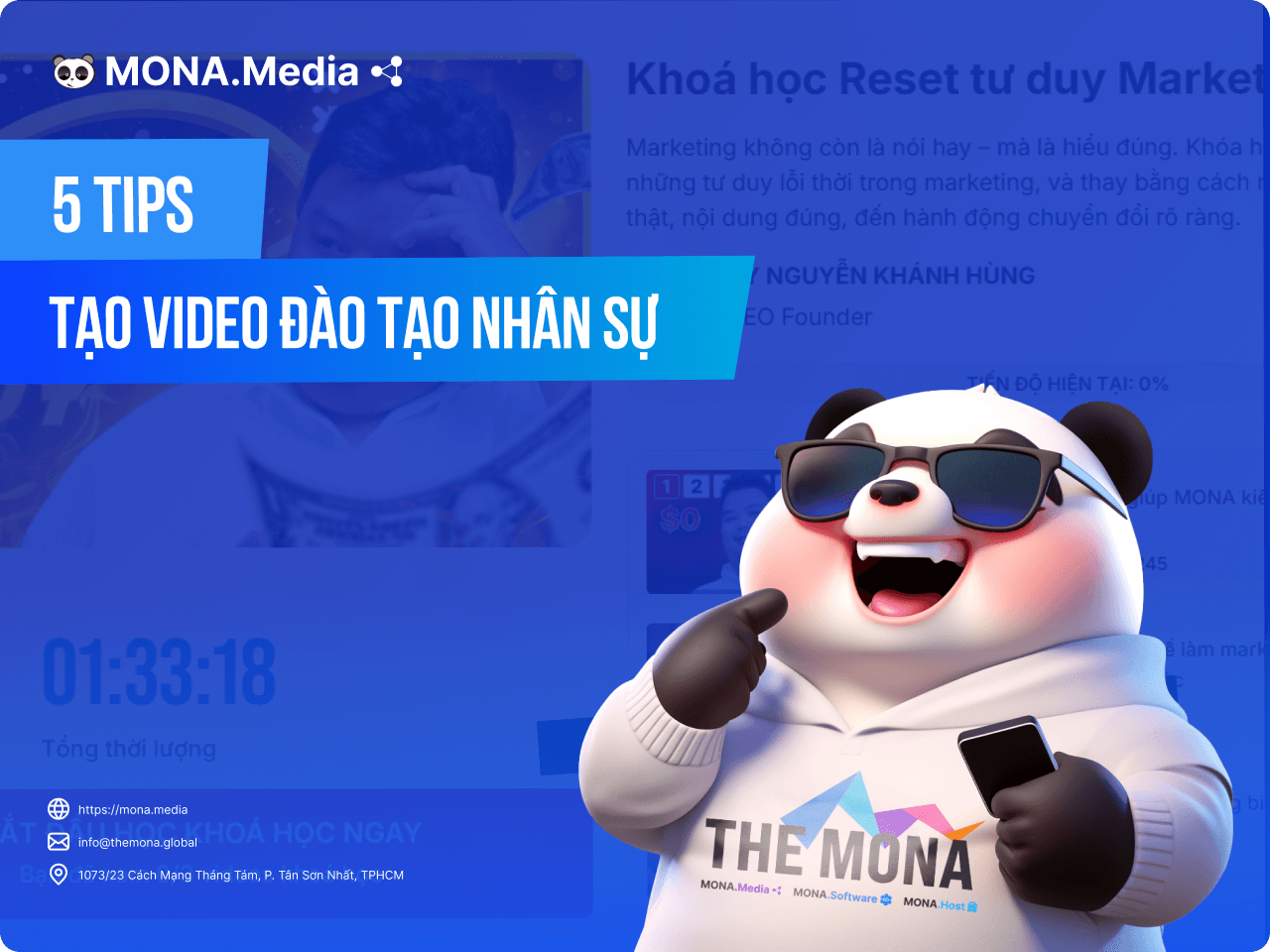 Tips tạo video đào tạo nhân sự