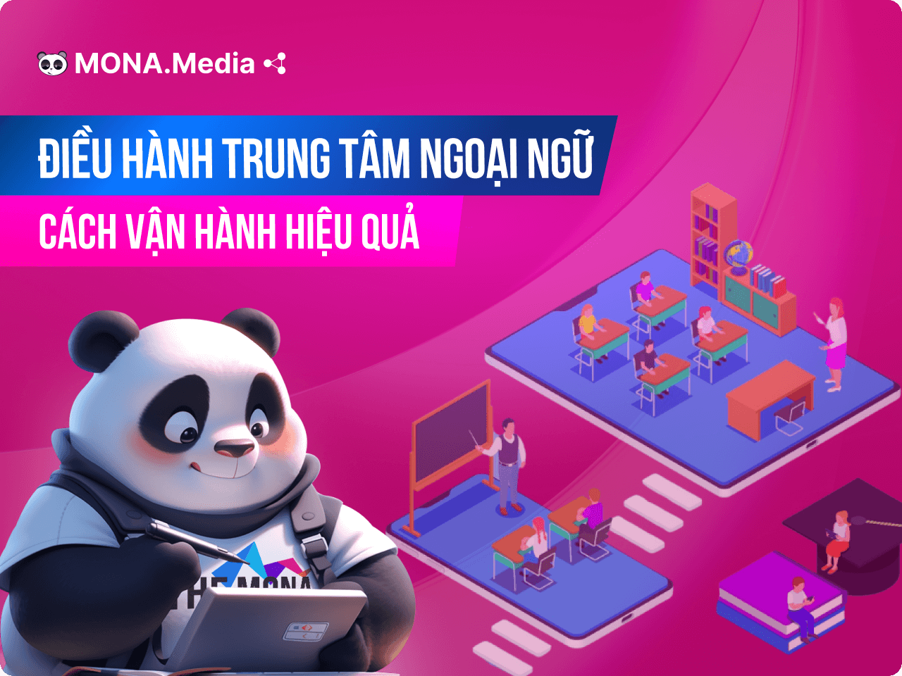 Điều hành trung tâm ngoại ngữ