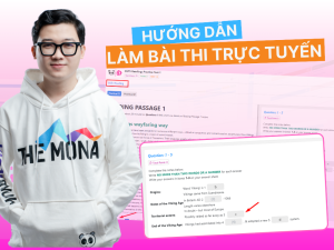 Hướng Dẫn Làm Bài Thi Trực Tuyến Trên Phần Mềm MONA LMS