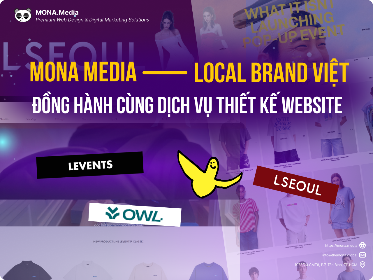 MONA vinh hạnh đồng hành cùng Local Brand Việt