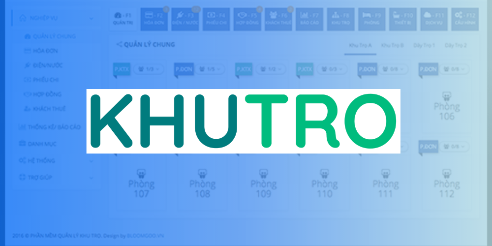 Ứng dụng quản lý chung cư mini - Khutro.com