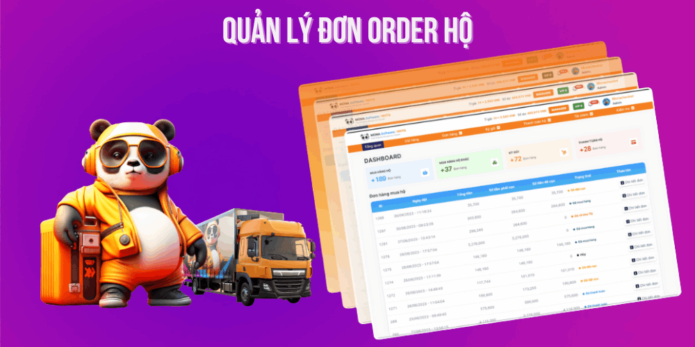 Phần mềm quản lý đơn hàng hỗ Trung Quốc