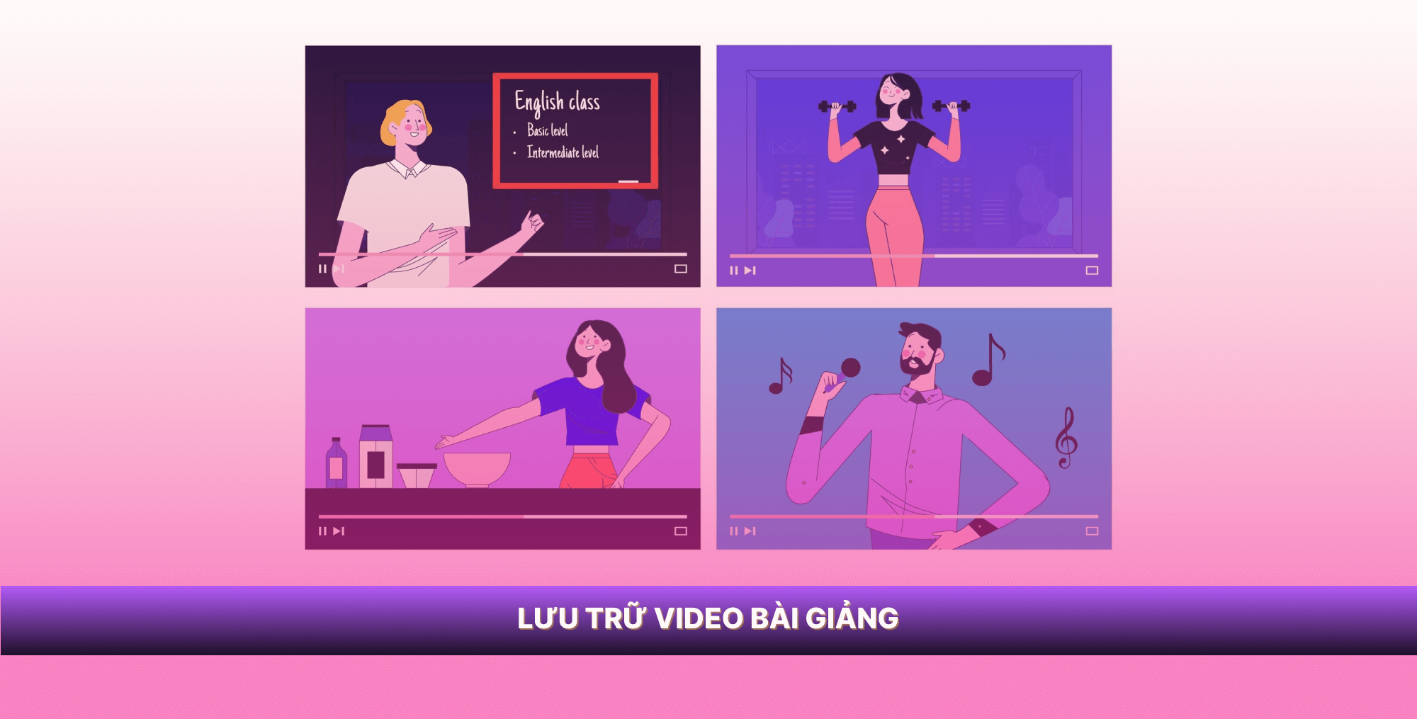 Lưu lại thông tin buổi học qua video