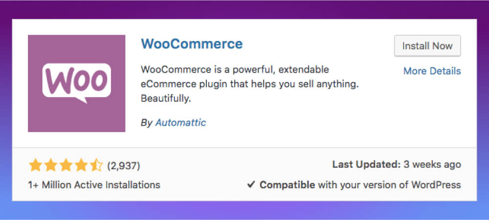 Plugin WooCommerce