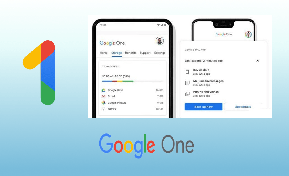 Các tính năng có trong Google One