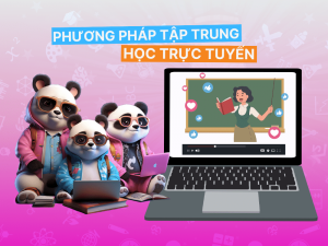 Bật mí phương pháp tập trung học trực tuyến hiệu quả tại nhà
