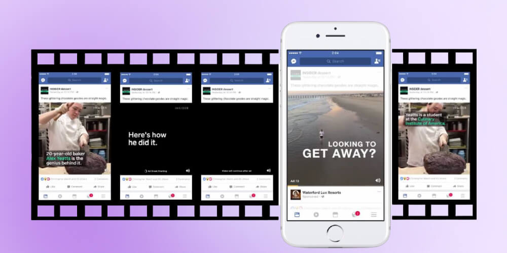 Yêu cầu về tỷ lệ khung hình video facebook ads trên Facebook in stream