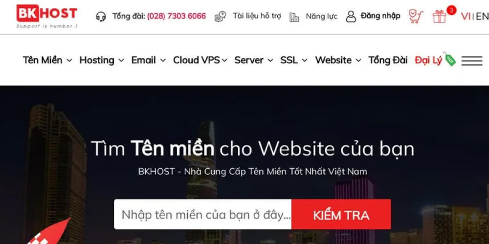 Công ty cung cấp hosting Việt Nam BKHOST