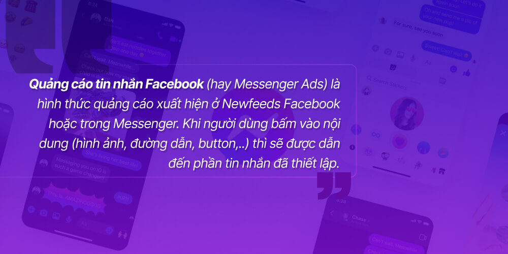 Tìm hiểu về quảng cáo tin nhắn Facebook