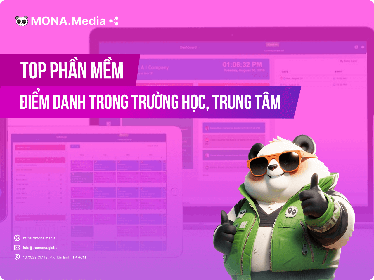 Top phần mềm điểm danh online