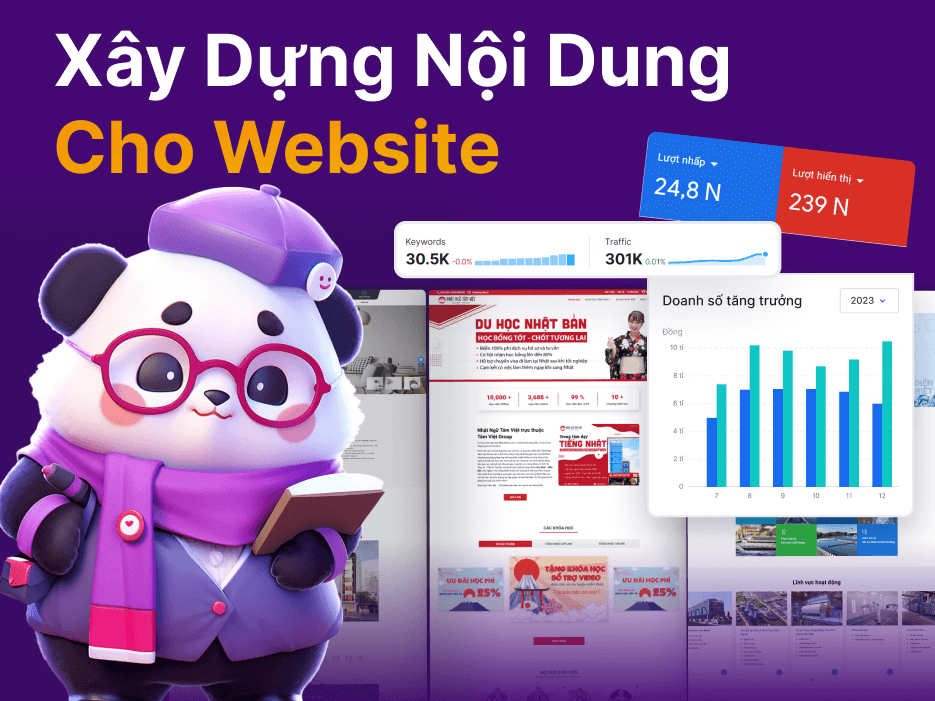 Xây dựng nội dung cho website