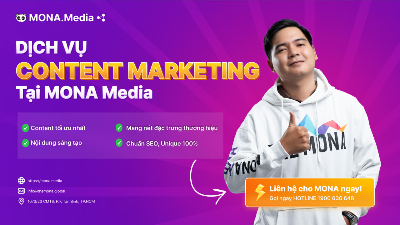 Dịch vụ Content Marketing tại MONA Media