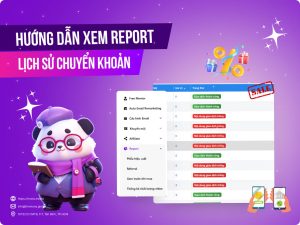 Hướng dẫn xem report lịch sử chuyển khoản trên MONA Elearning