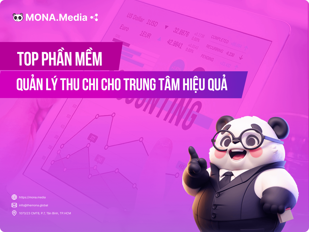 Top phần mềm quản lý thu chi