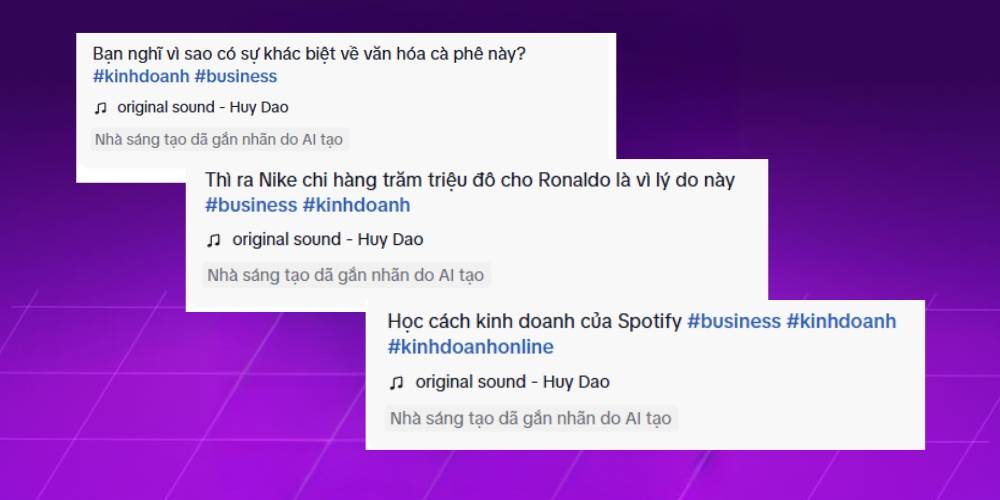 Viết caption ngắn gọn và ngắn hashtag liên quan khi tối ưu video đăng lên TikTok 