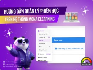 Hướng dẫn quản lý phiên học trên hệ thống MONA Elearning