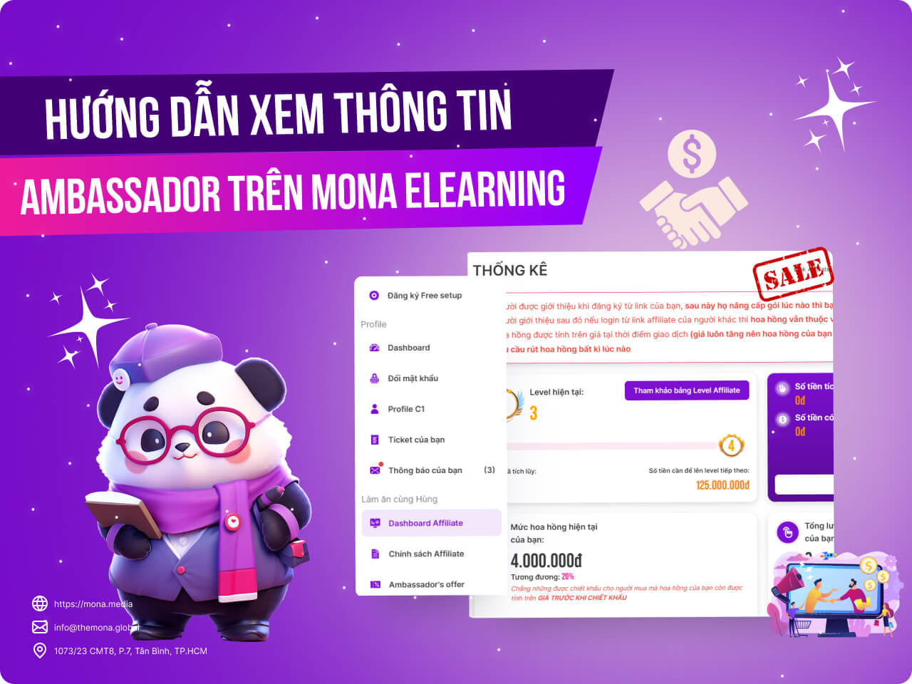 Hướng dẫn xem thông tin ambassador