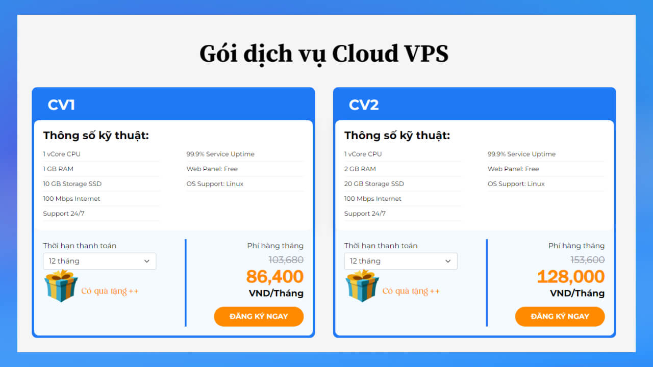 IDC Online nhà cung cấp dịch vụ VPS chất lượng