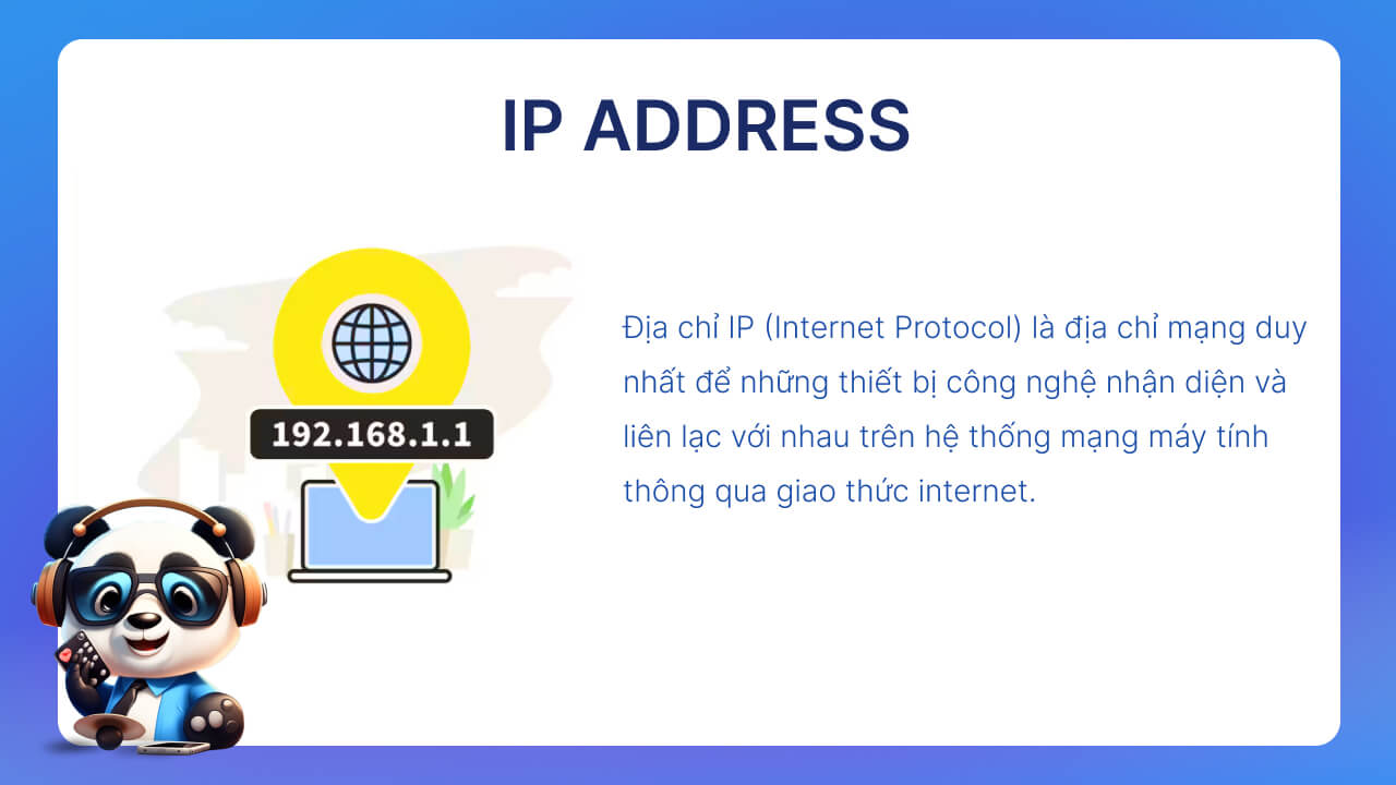 Địa chỉ IP là gì?