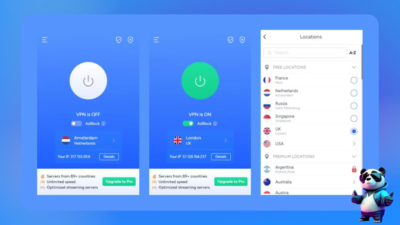 Bật VPN trong Chrome sửa lỗi err_connection_timed_out