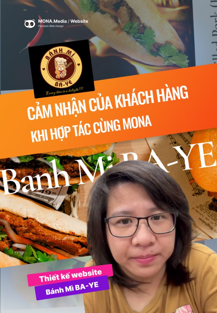 Video Chị Yến Võ, Founder/ Owner cửa hàng Bánh Mì BA-YE kể về dự án làm cùng MONA