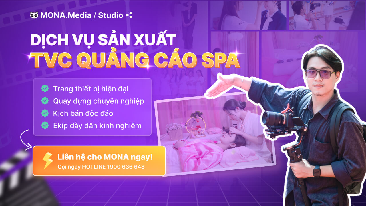 Dịch vụ sản xuất TVC quảng cáo spa tại MONA Media