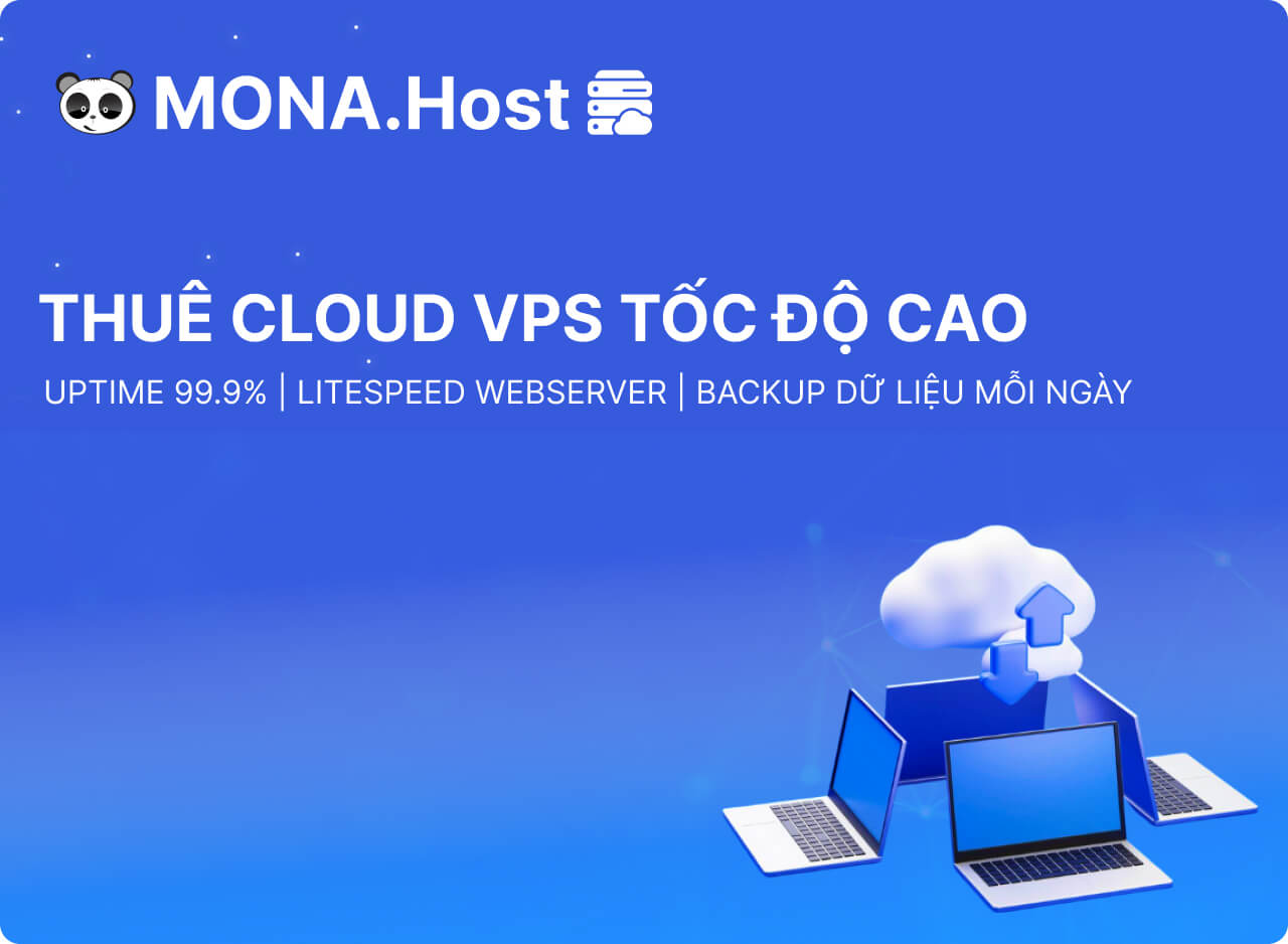 Thuê Cloud VPS Tốc Độ Cao, Hiệu Suất Vượt Trội, Uptime 99,99%