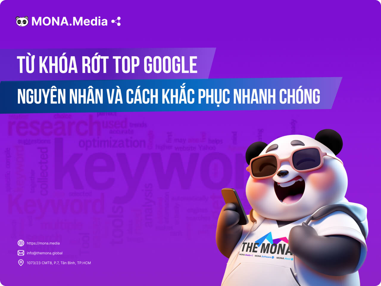 Từ khóa rớt top Google: Nguyên nhân và cách khắc phục nhanh chóng