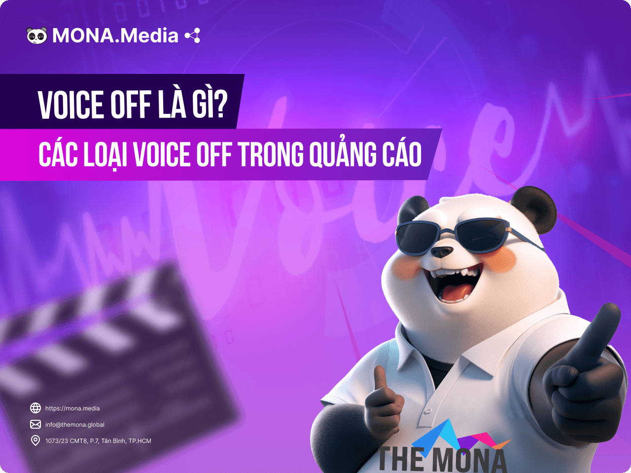 Voice off là gì? 4 Loại voice off phổ biến trong quảng cáo