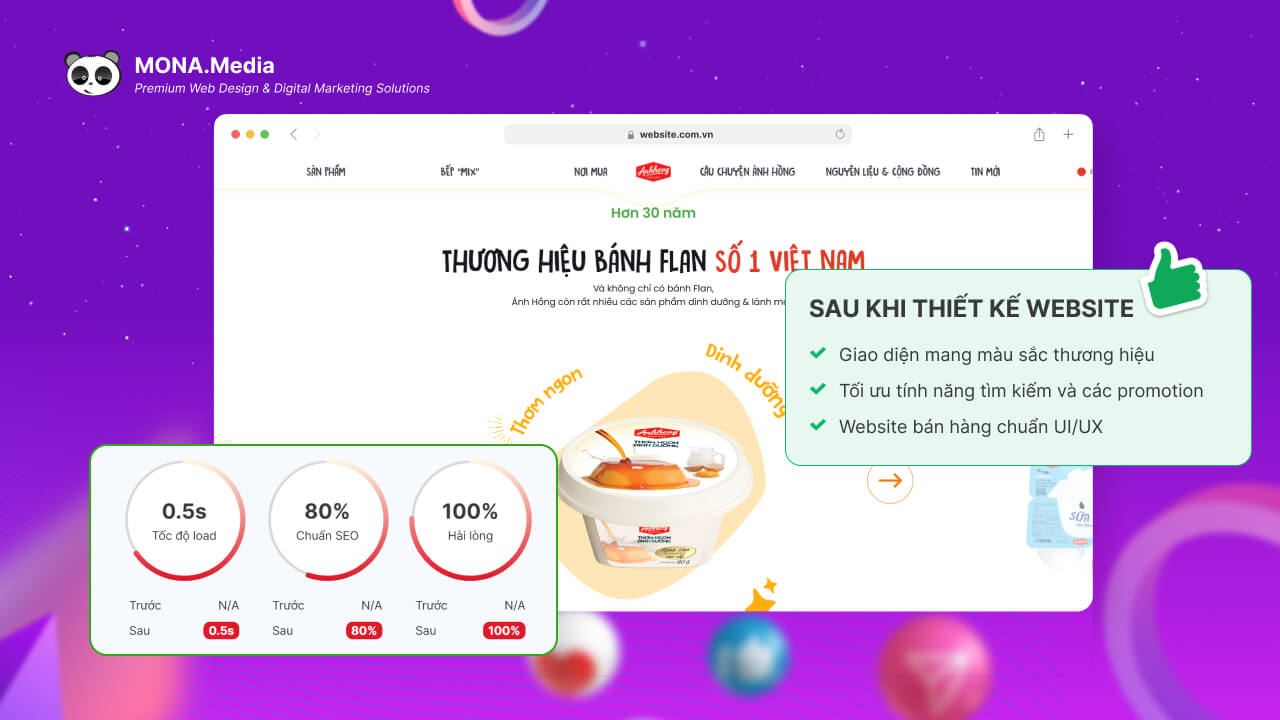 Có gì đặc biệt trong thiết kế website bán hàng chuyên nghiệp tại MONA?